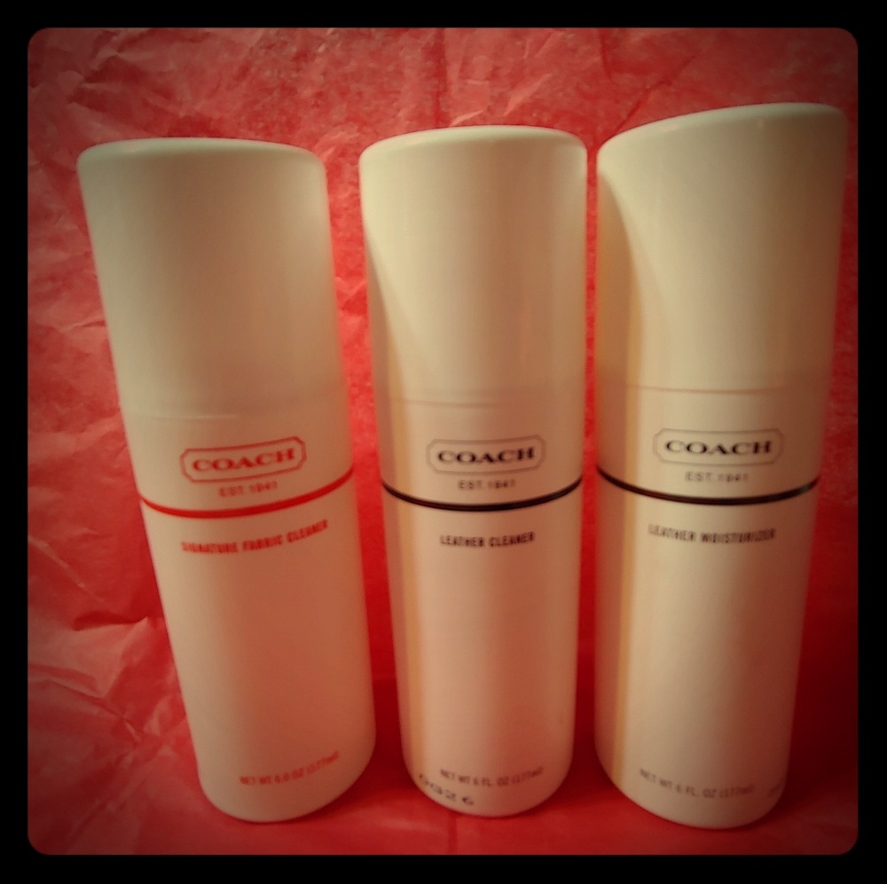 Coach Fabric Cleansers